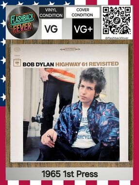 BOB DYLAN•Highway 61 Revisited•Aug 30, 1965 US Stereo(#CS 9189)Santa Maria Press